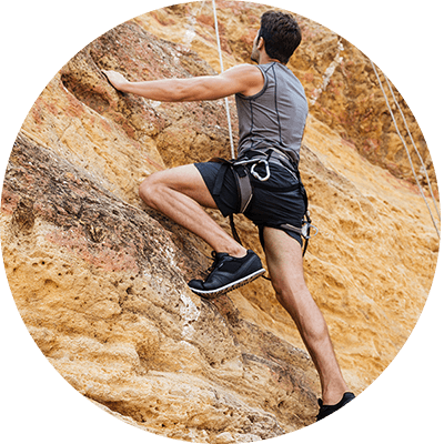 types of rock climbing