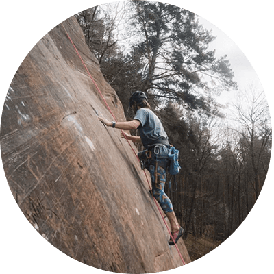 slab climbing