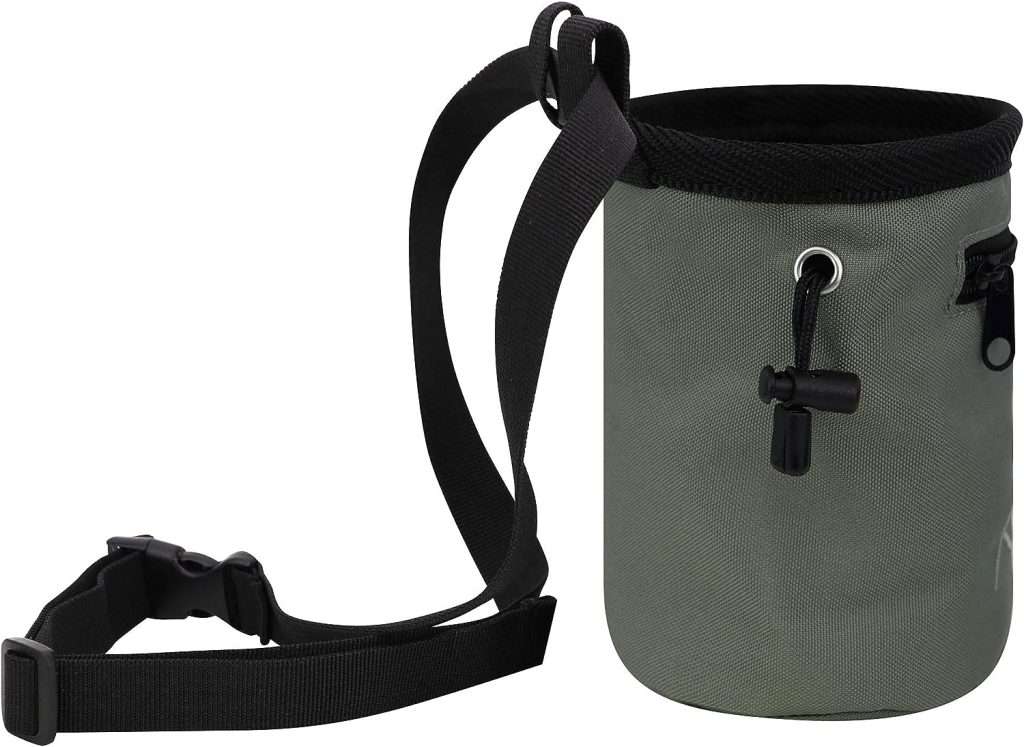 AMC Rock Climbing Panda Design Chalk Bag with Adjustable Belt