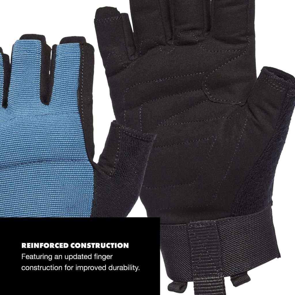 Black Diamond Crag Half-Finger Rock Climbing Gloves for Belaying