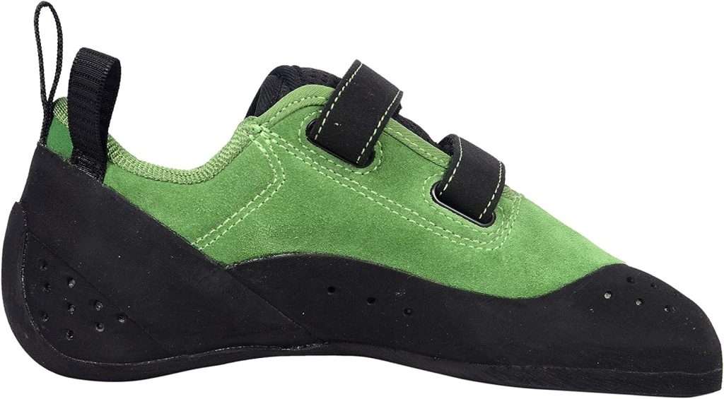 CLIMBX Rave NLV Green Womens Performance Rock Climbing Shoe