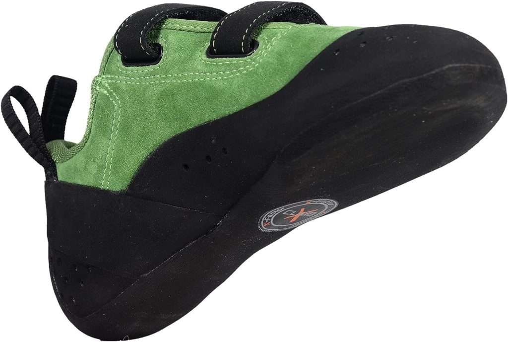 CLIMBX Rave NLV Green Womens Performance Rock Climbing Shoe