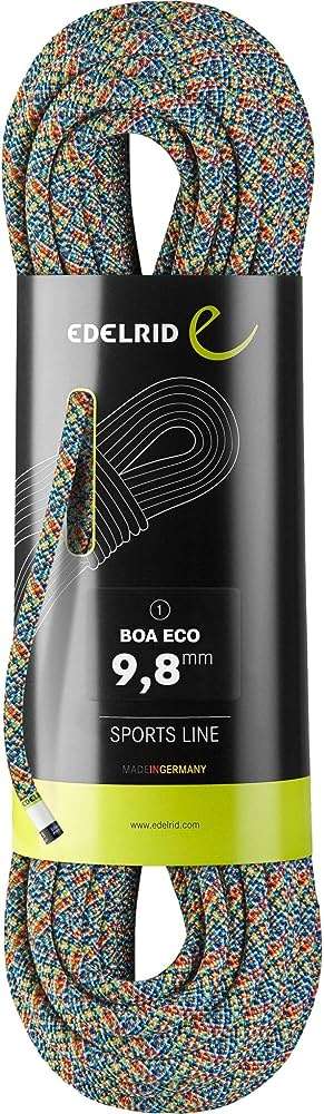 EDELRID Boa Gym 9.8mm Dynamic Climbing Rope