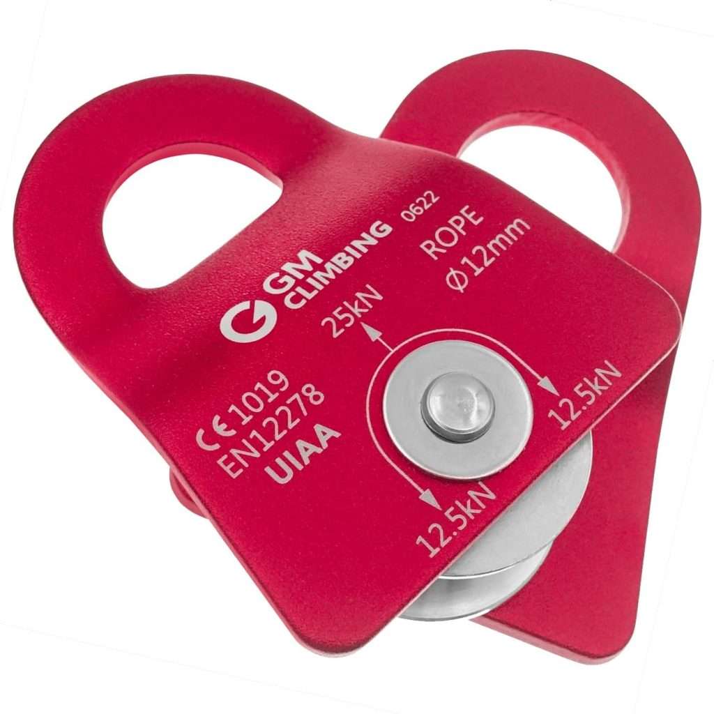 GM CLIMBING 25kN Micro Prusik Minding Pulley 0.47in CE UIAA Certified