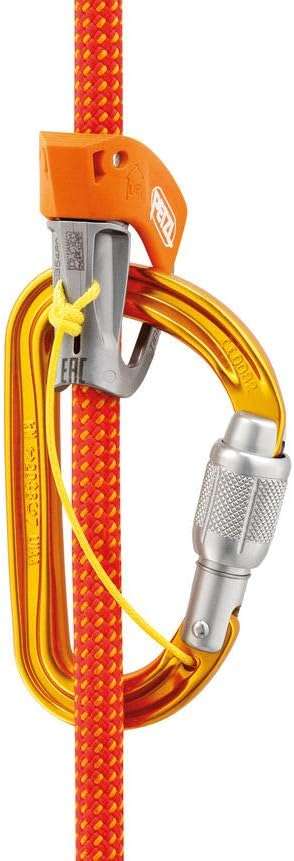 Petzl SMD Carabiner - Versatile, Lightweight, Compact, D-Shaped Locking Carabiner for Rock and Ice Climbing