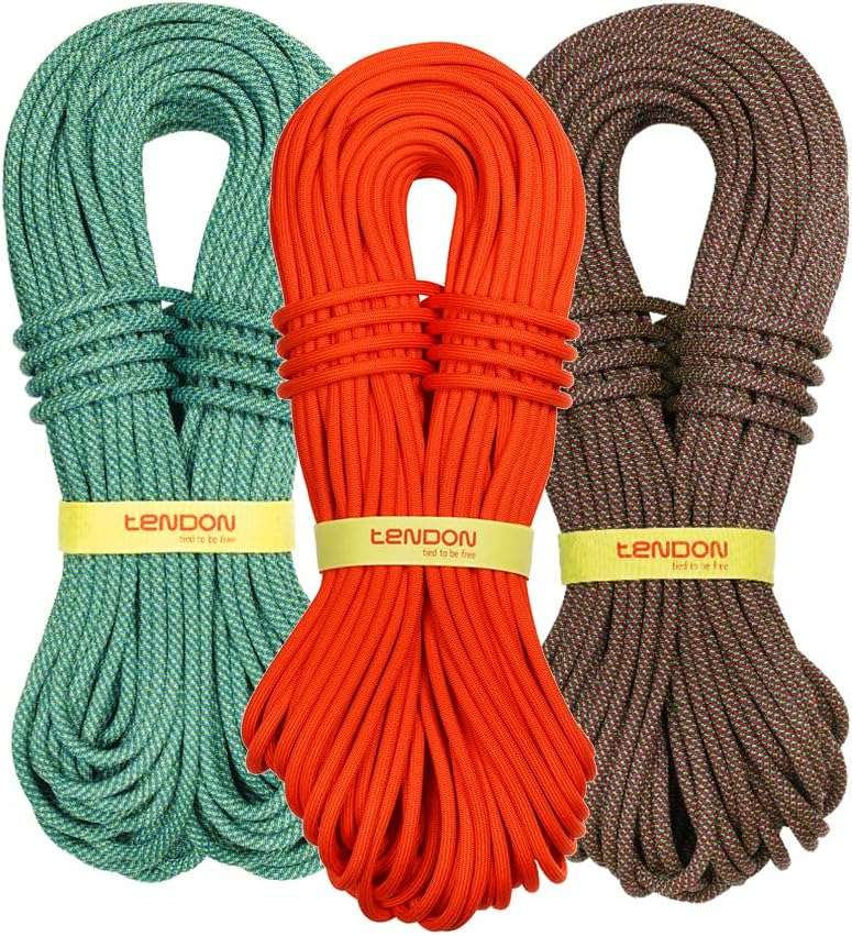 Tendon Master 9.4 - Mountain Climbing Gear, Dynamic Rope for Sport Climbing, Climbing Rope